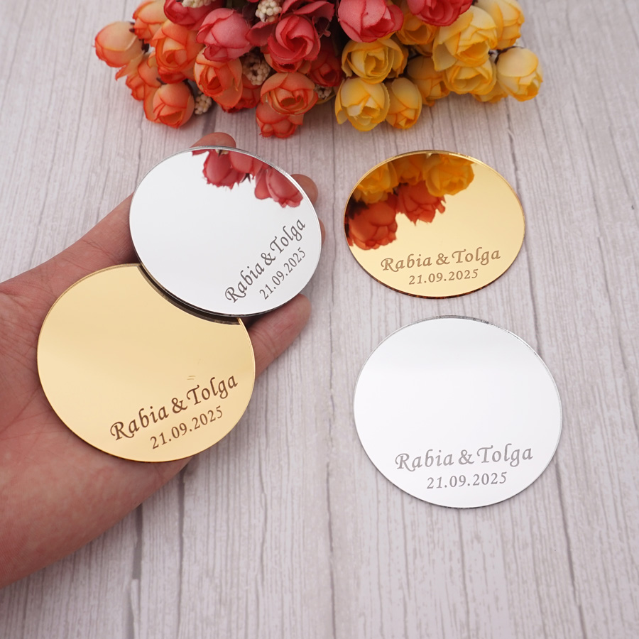 Personalised Candle Label - 맞춤형 결혼식 선물, 디너 파티 컵