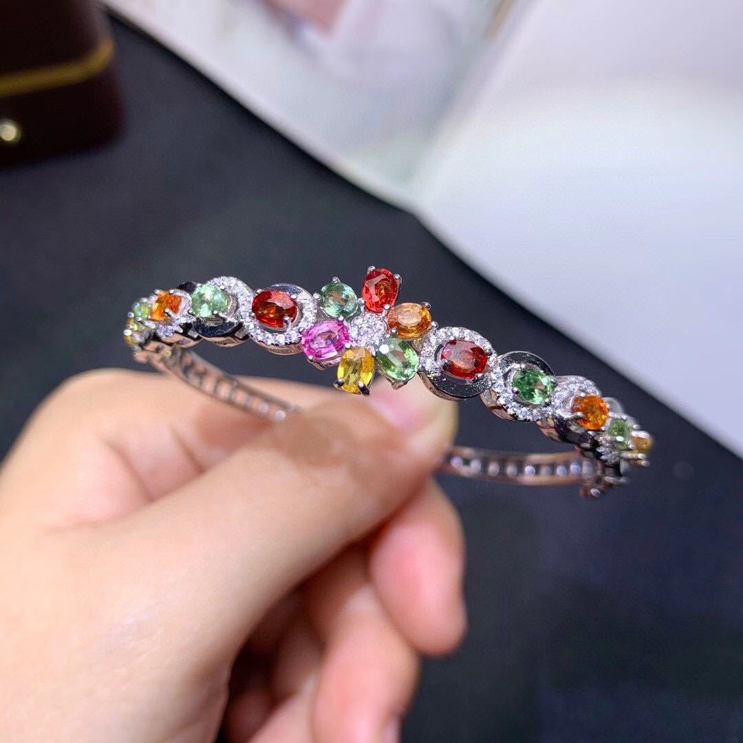 Foydjew 여성용 럭셔리 레인보우 캔디 컬러 팔찌, - Coordinates Bracelet 리뷰 및 가격
