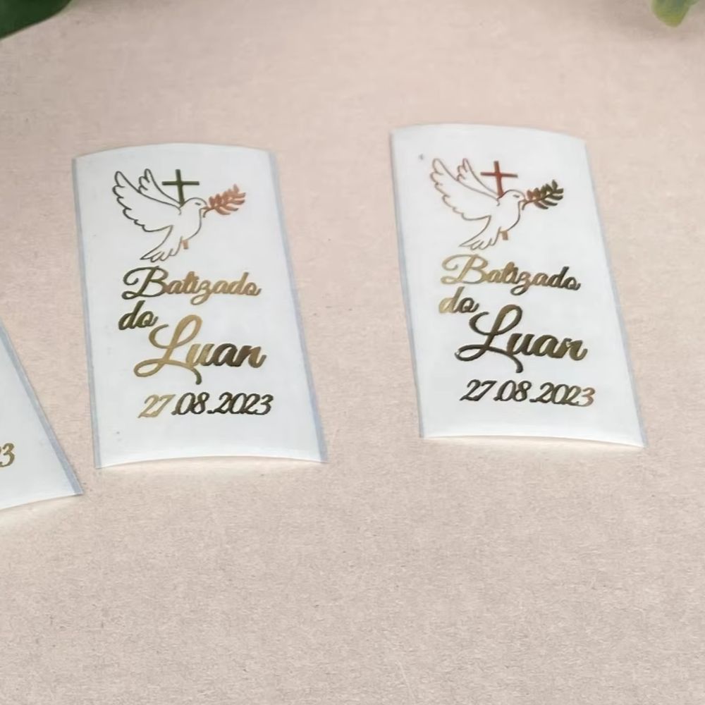 맞춤형 세례 테이퍼 캔들 스티커, 세례 비둘기 십자가  - Personalised Candle Label 리뷰 및 가격
